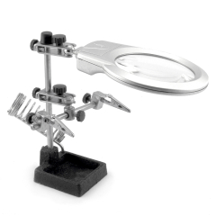 Helping Hands Magnifier w/  Soldering Station & LED light