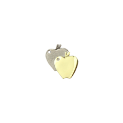 Apple Charm Stamping Blank