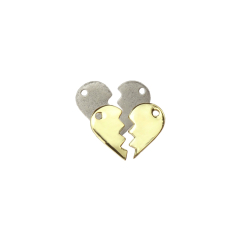 Friendship Heart Charm Stamping Blank