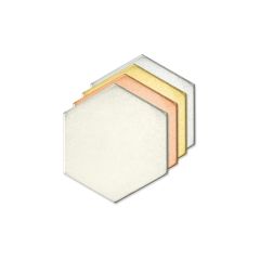 Hexagon, 1 1/4" x 1 1/8"- Premium Stamping Blanks