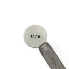 Faith Signature Design Stamp, 6mm