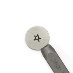 Angled Star Signature Design Stamp, 6mm