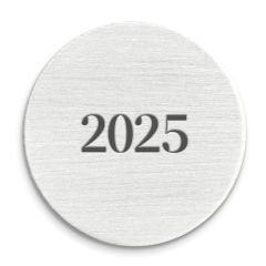 "2025" Simply Made Design Stamp, 9.5mm