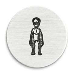 Alien Standing Simply Made Design Stamp, 12mm