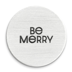 Be Merry Simply Made Design Stamp, 12mm