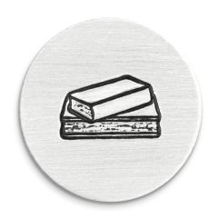 Books Simply Made Design Stamp, 9.5mm