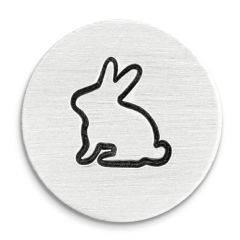 Bunny Outline Simply Made Design Stamp, 12mm