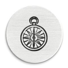 Compass 2 Simply Made Design Stamp, 9.5mm