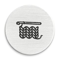 Crochet Simply Made Design Stamp, 9.5mm