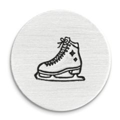 Ice Skate Simply Made Design Stamp, 9.5mm