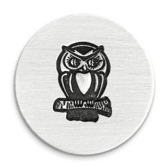 Vintage Owl Simply Made Design Stamp, 12mm