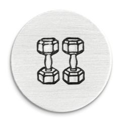 Weights Simply Made Design Stamp, 9.5mm
