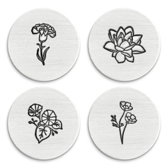 Birth Month Flower Ultra Detail Stamps