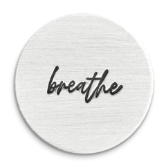 "Breathe" Simply Made Design Stamp, 12mm