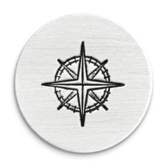 Compass Ultra Detail Stamp, 12mm