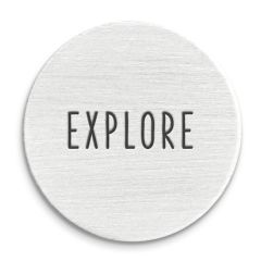 "Explore" Ultra Detail Stamp, 12mm