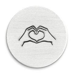 Heart Hands Simply Made Design Stamp, 12mm