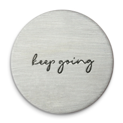 "Keep Going" Simply Made Design Stamp, 12mm