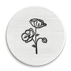 Perfect Poppies Ultra Detail Stamp, 12mm