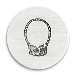 Basket Ultra Detail Stamp, 12mm