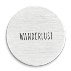 "Wanderlust" Simply Made Design Stamp, 12mm