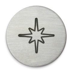 North Star Halo Simply Made Design Stamp, 12mm