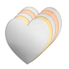 Heart, 1 1/2"- Premium Stamping Blanks