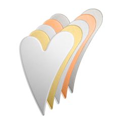 Swirly Heart, 1 7/8"- Premium Stamping Blanks