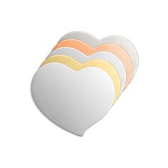 Swirly Heart, 3/4"- Premium Stamping Blanks
