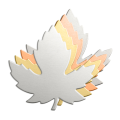 Maple Leaf, 1 1/4"- Premium Stamping Blanks