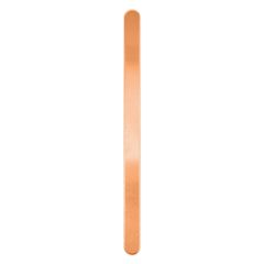 Copper Bracelet Blanks, 3/8" x 6"- Stamping Blanks