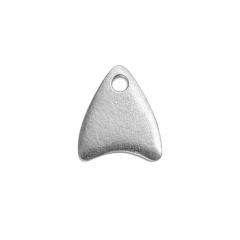 Pewter Stamping Blank, Arrowhead, 3/4" x 3/5"