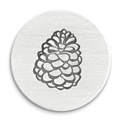 Pine Cone Ultra Detail Stamp, 12mm