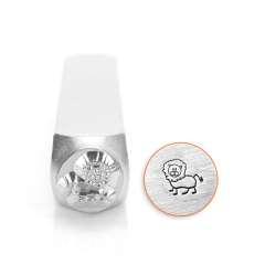 Leo the Lion Design Stamp, 6mm