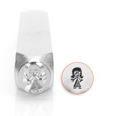 Mommy Stick Figure Design Stamp, 7mm