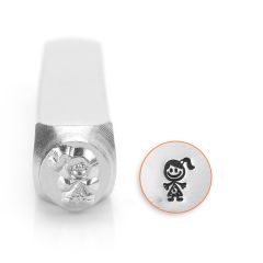 Sara Stick Figure Design Stamp, 6mm