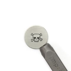 Skull & Crossbones Signature Design Stamp, 6mm