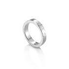 Pewter Ring Blank, 4mm, Size 5