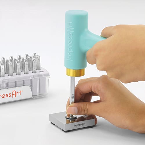 ImpressArt's Essential Hand Stamping Kit - Everything You Need To Get  Started Metal Stamping 