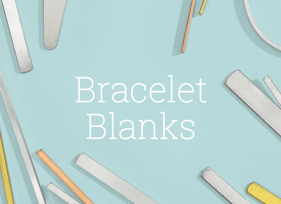 3/8 x 6-1/4 Brass Bracelet Blanks – Stamp Yours