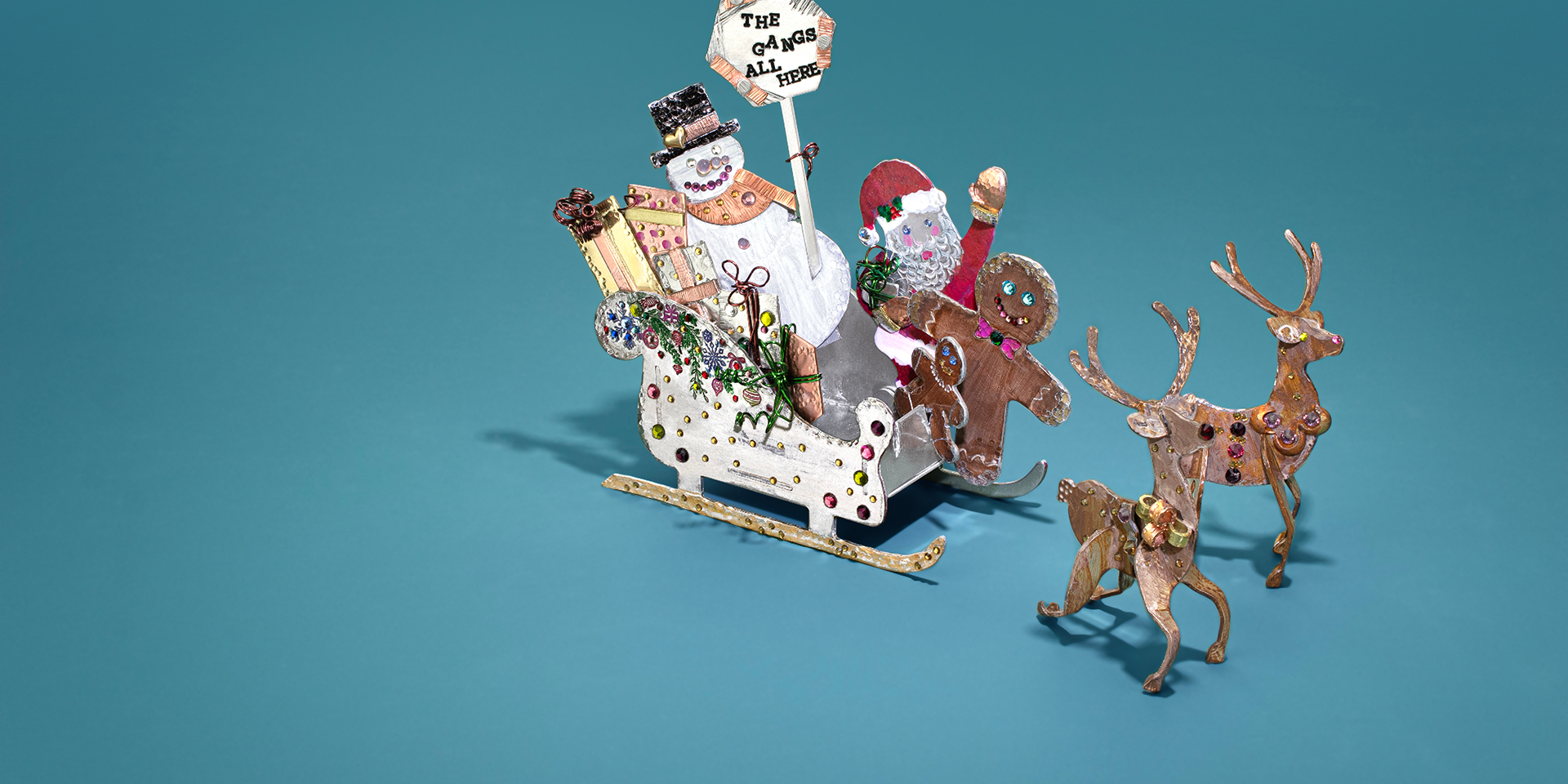 Holiday Ornament Sleigh