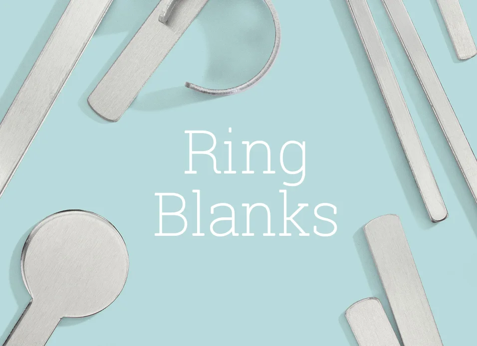 Ring Blanks for Metal Stamping & Jewelry Making