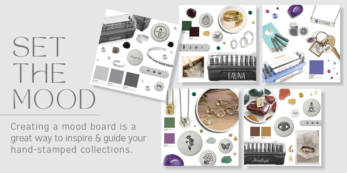 ImpressArt Mood Board Collection - Hand Stamping Tool & Supplies