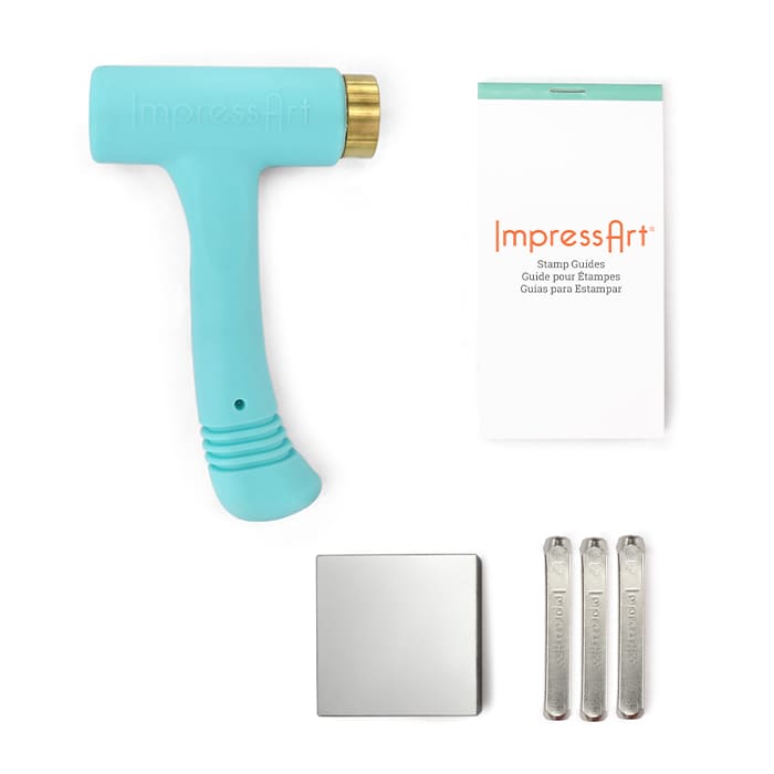 ImpressArt's Essential Hand Stamping Kit - Everything You Need To Get  Started Metal Stamping 